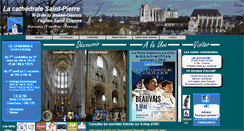 Desktop Screenshot of cathedrale-beauvais.fr