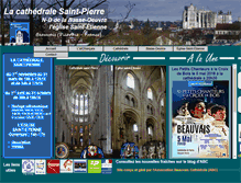 Tablet Screenshot of cathedrale-beauvais.fr